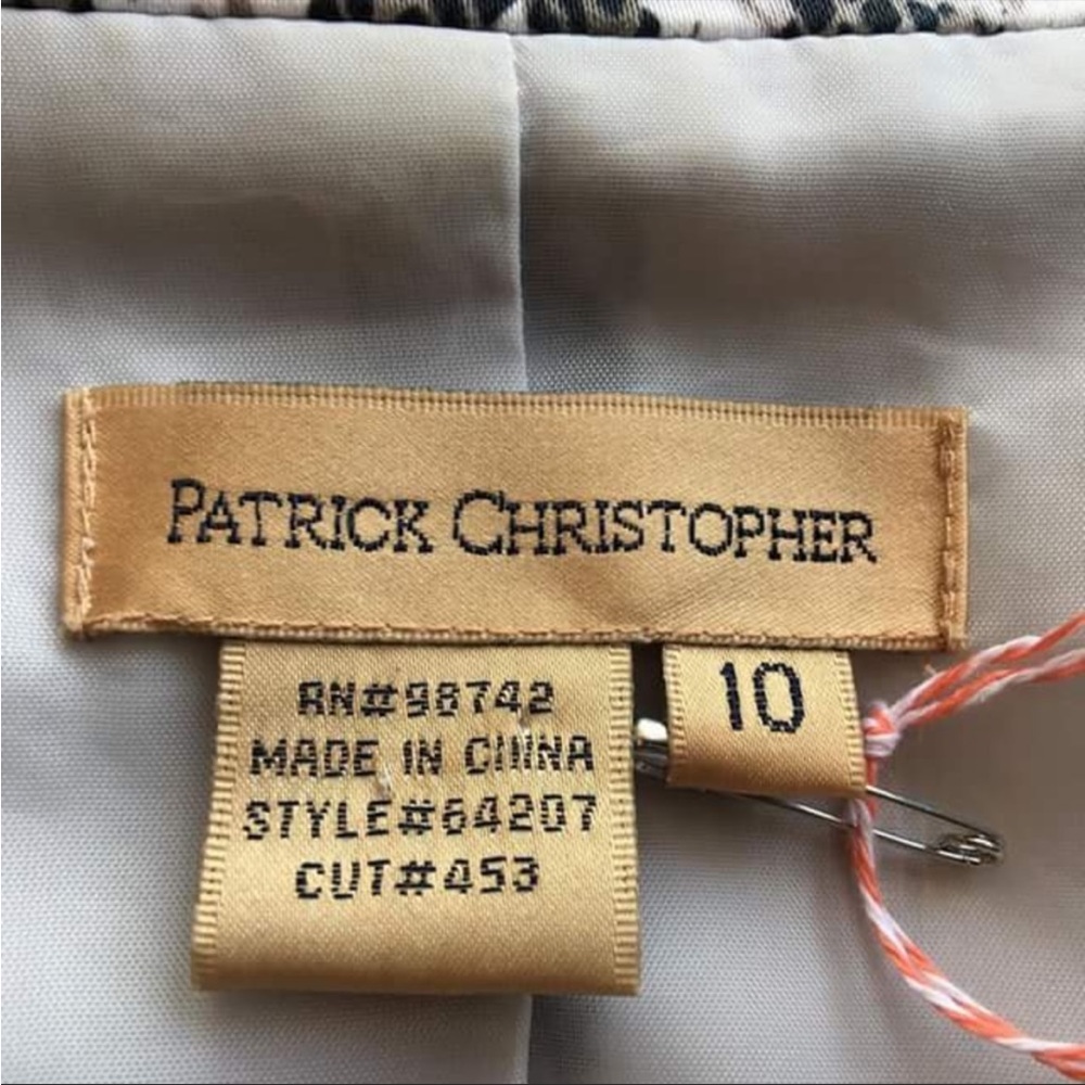 Patrick Christopher Reptile Print Blazer - image 6